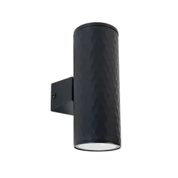 Фасадный светильник 2*GU10 A3458AL-2BK черный Hyadum Arte Lamp