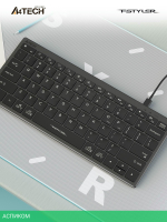 Клавиатура A4Tech Fstyler серый (FX51)
