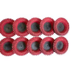 Круг шлифовальный лепестковый 75мм (№120)(к-т 10шт) Forsage F-FD3120C