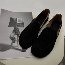 Туфли женские натуральная кожа артикул 6183-1 цвет "чёрный"