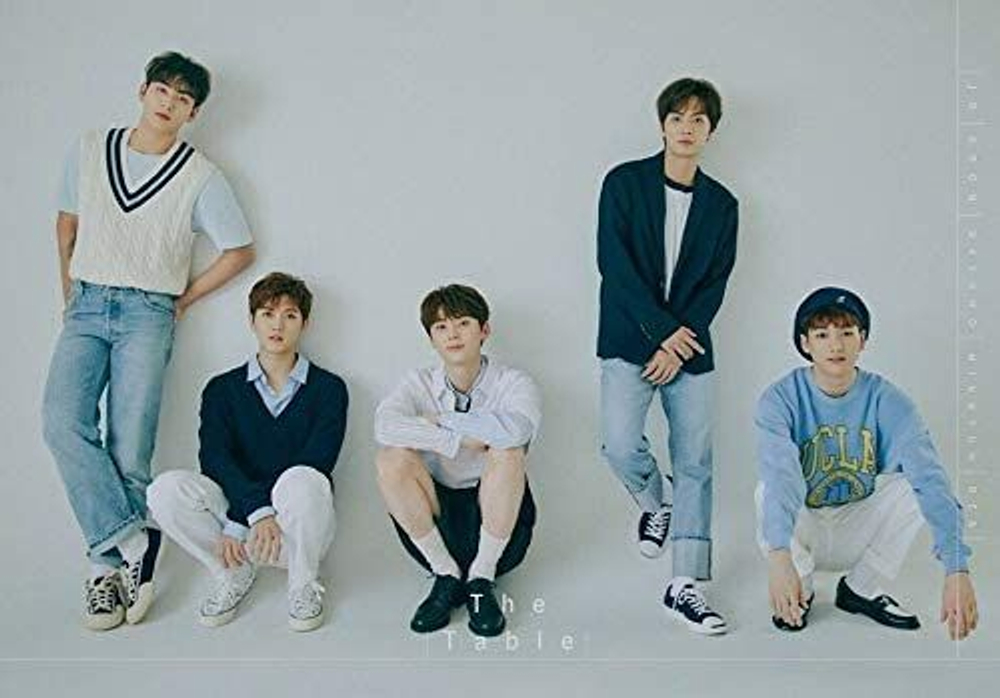Альбом Nu'est - The Table 7th Mini Album 3 Version SET