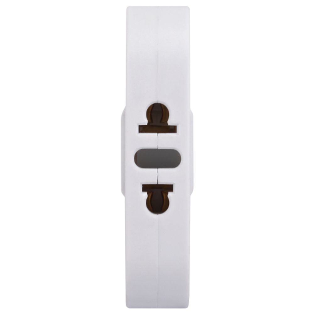 Разветвитель электрический ЭРА SPF-3-FL поворотный на 3 розетки 10А белый | Тройники