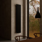 Радиатор WARMMET водяной настенный вертикальный Luxe 60V (W) ЧЕРНЫЙ RAL 9005