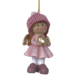 GAEM Фигурка декоративная подвесная "Ангел", L4,5 W3,5 H10 см, 2в.