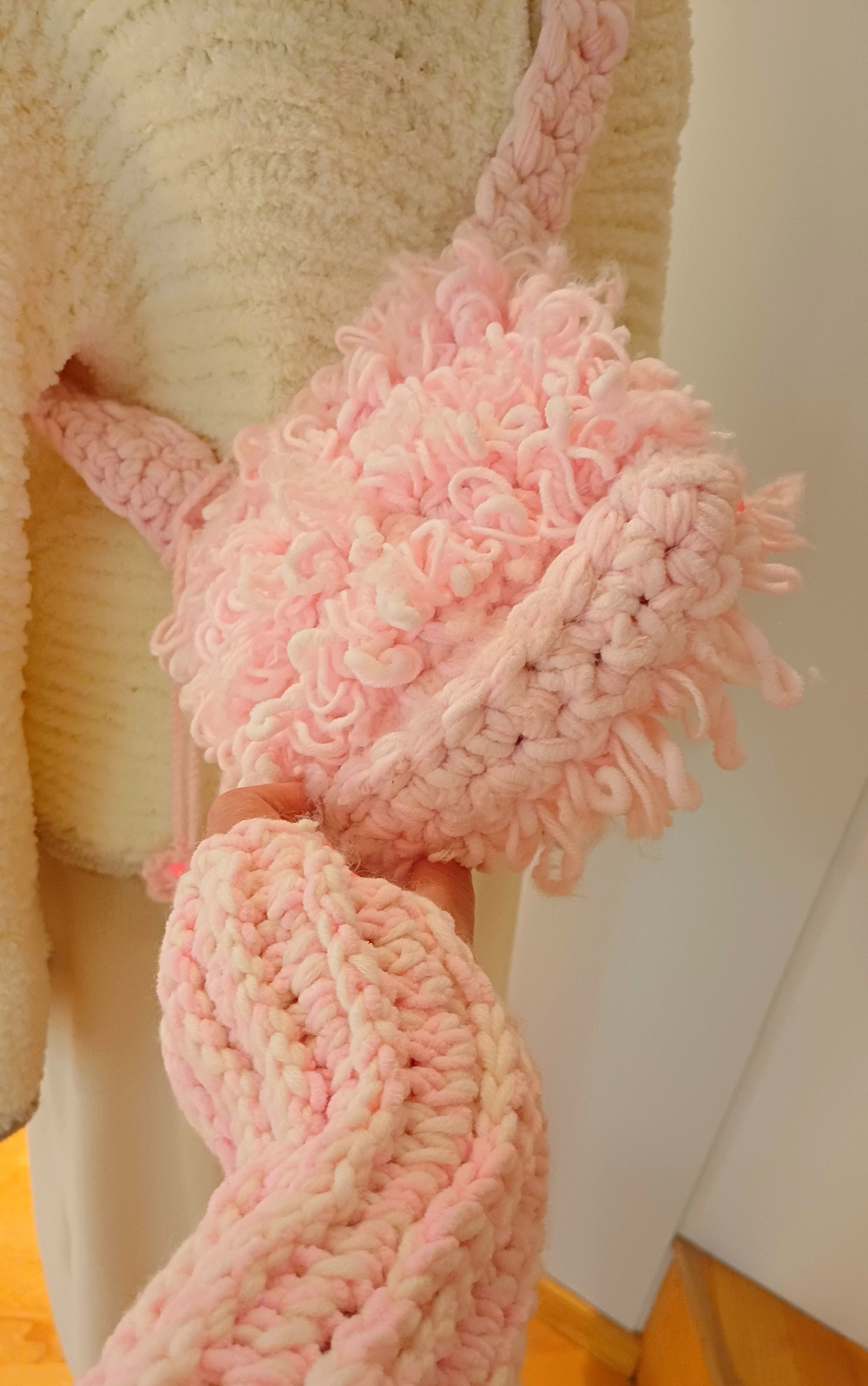 Сумочка и митенки