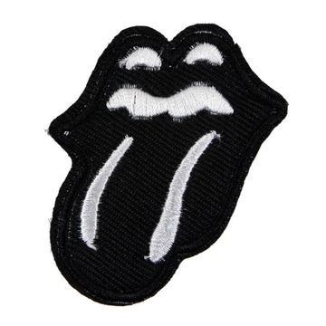 Нашивка The Rolling Stones (ч/б)