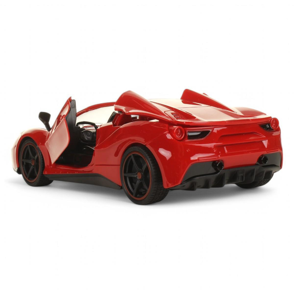 Машина классическая на РУ, коробка ,цв. красный YF668-K6A