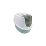 M-PETS Eco Tima M Туалет-бокс для кошек, морская волна, 52,3*39,7*38 см