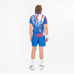 Мужское теннисное поло BIDI BADU Yero Tech Polo Men - Blue, White