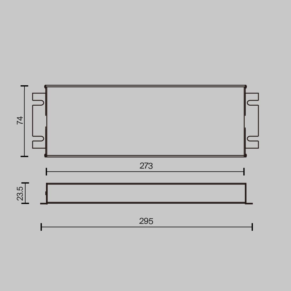 Блок питания TRIAC 300Вт 24В IP67 Maytoni   734005