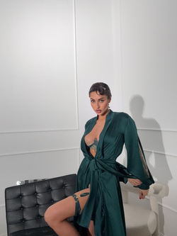 Халат Флоренс в Изумруде