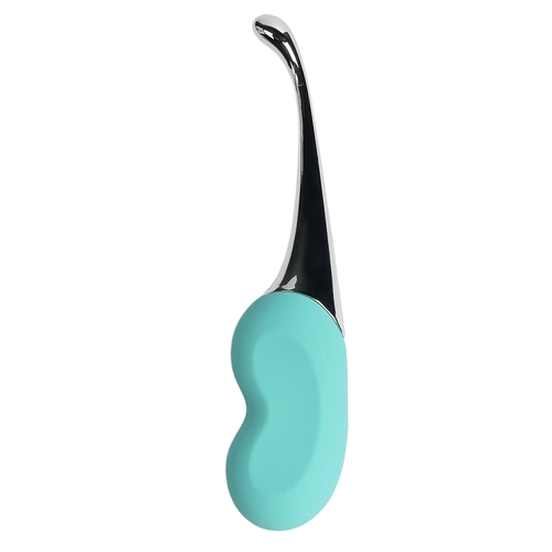 Бирюзовый клиторальный стимулятор Youvic DF946 Blue