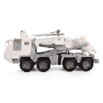 Военный тягач "Арктика" с вертолетом (Нордпласт)