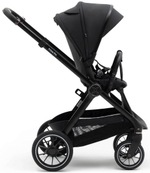 Коляска Agex Prima Pro 3 в 1 с автокреслом i-Team ATG080 Grey APA657 Midnight Grey (Темно-серый)