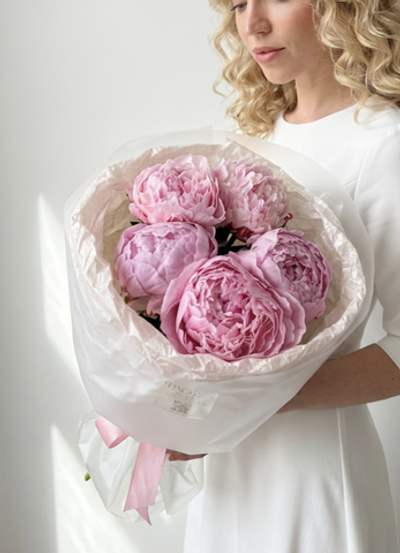 Пионы Сара 5шт