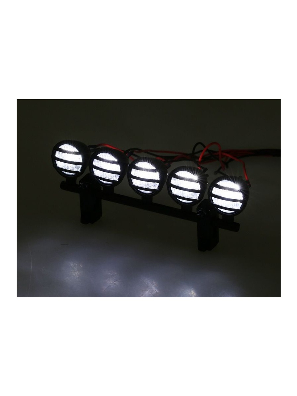 Передние светодиодные прожекторы на кузов для краулеров 1/10, черный