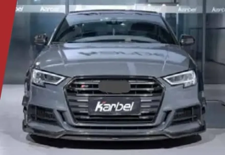 Карбоновые канарды для AUDI A3 S3 8V SEDAN 2017 - 2019 Ауди