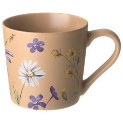 НАБОР ПОСУДЫ LEFARD "FLOWERS" 3 ПРЕДМЕТА: КРУЖКА 390МЛ, САЛАТНИК 640МЛ, ТАРЕЛКА 20,5СМ