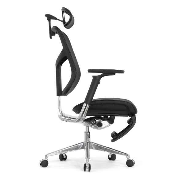 Кресло EXPERT 2 STAR RSTM 01 (сидение MAX с поднож, подлокот 6D(360),подголовник 5D, цвет чёрн)