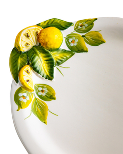 Тарелка закусочная 22см Edelweiss Лимоны и цветы