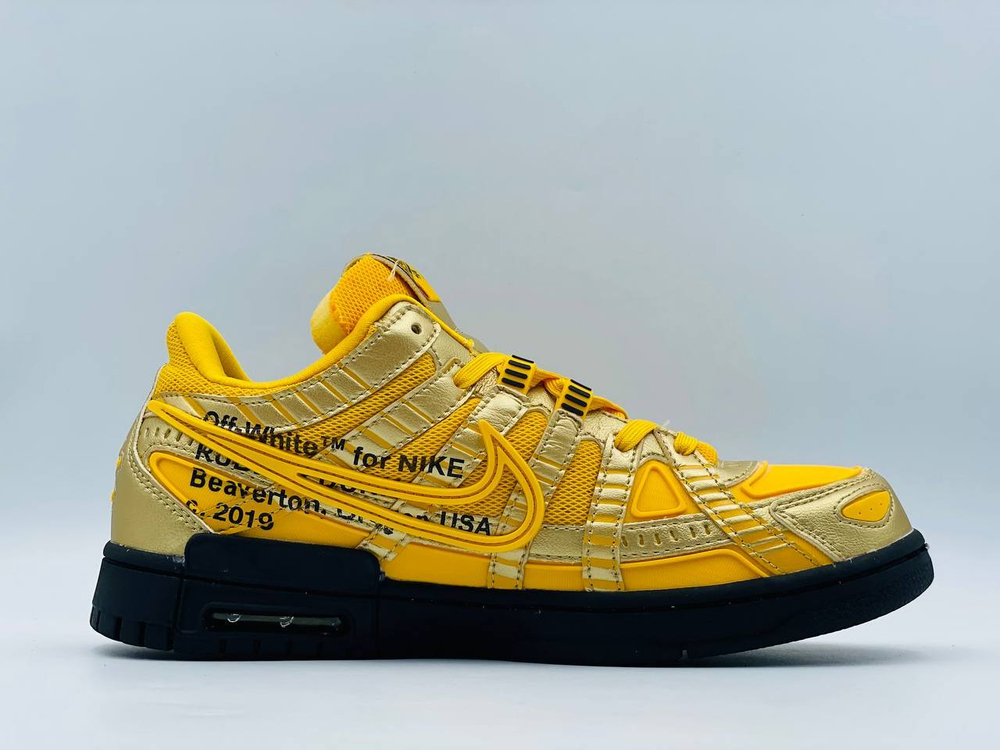 Кроссовки OFF WHITE NIKE AUBBER DUNK CU6015-001 (CU6015) Yellow