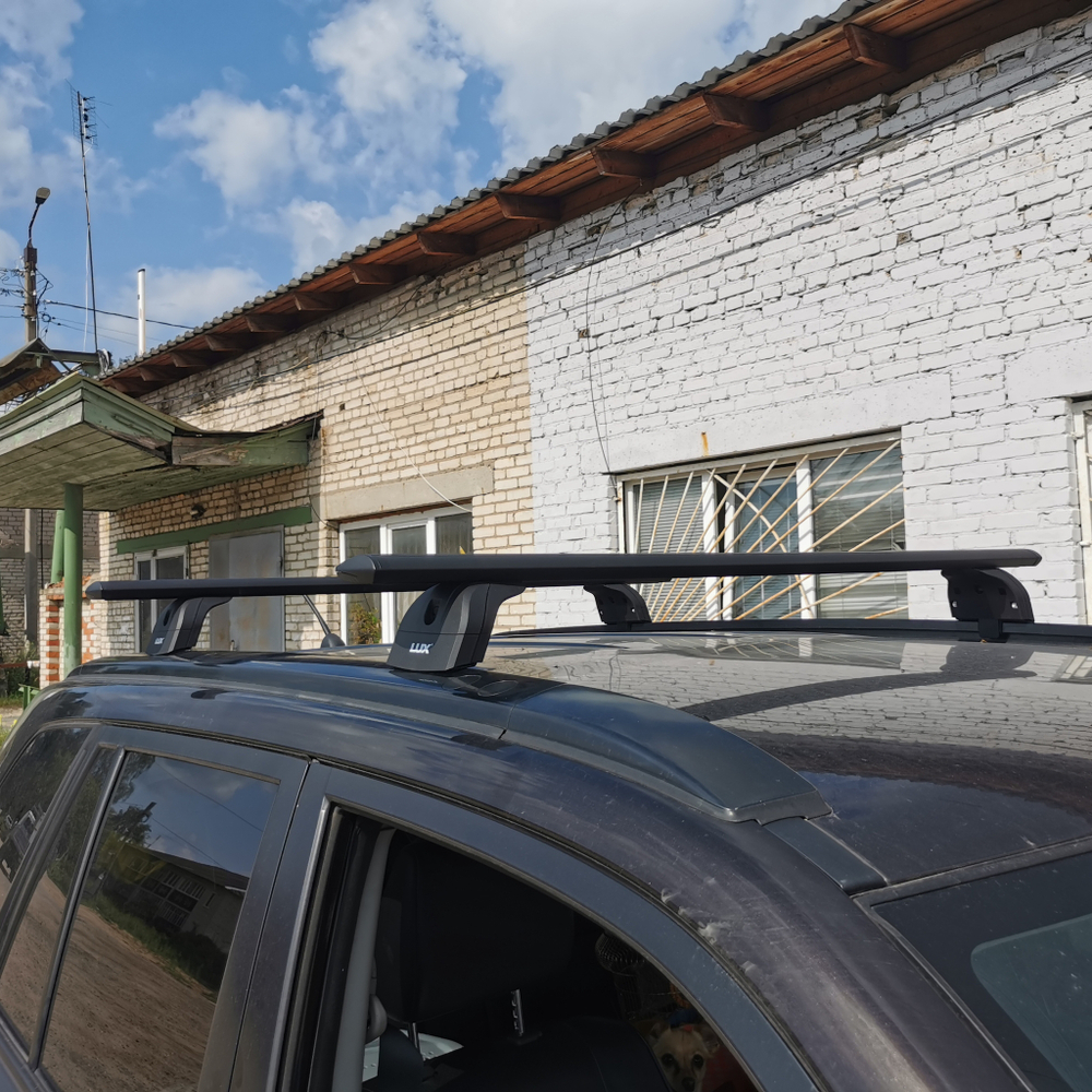 Багажник  "LUX" с дугами 1,2 м крыло для Suzuki Grand Vitara III 2005-2014 г.в.