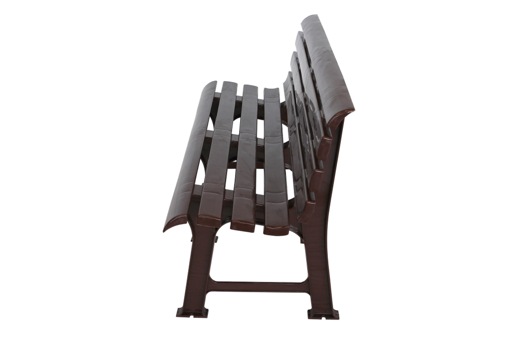 Скамья пластиковая  арт.СКП-МТ009 (коричневая)