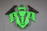 Комплект пластика для мотоцикла Kawasaki ZX-6R 05-06 Зелено-Черный