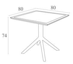 Sky Table 80