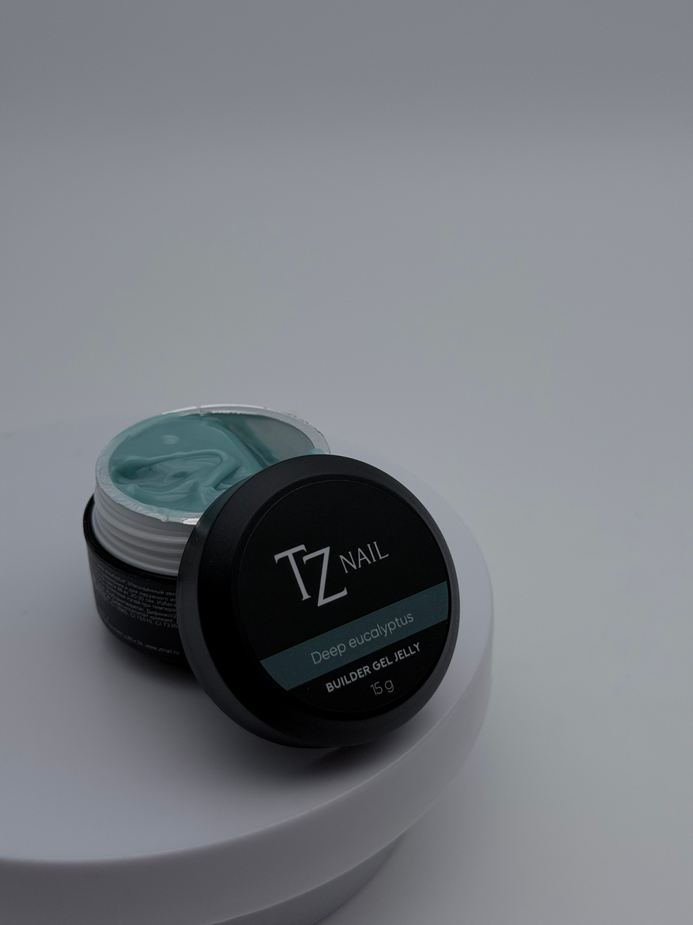 TZ Строительный гель желе "Deep eucalyptus" (Насыщенный эвкалипт) 15 гр.