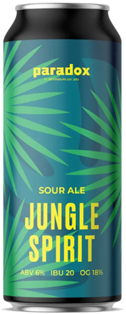Пиво Парадокс Джангл Спирит / Paradox Jungle Spirit 0.5 - банка