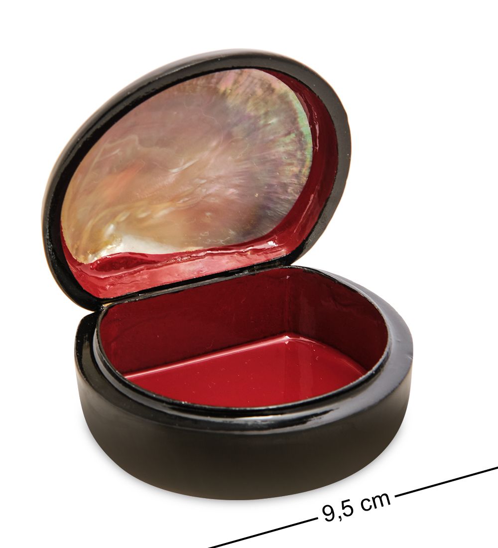 Народные промыслы ШК-55/ 23-B Шкатулка «На пруду» авт. Земина