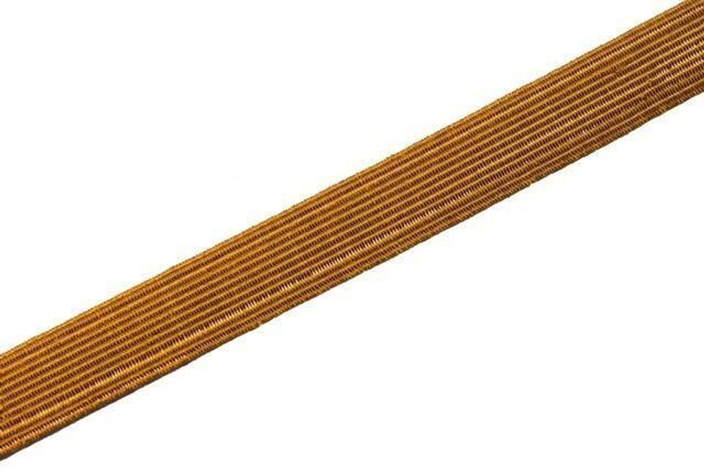 Галун металлизир. текстильный (ширина 10 мм) золото