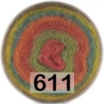 Kamgarn Angora Cake Papatya