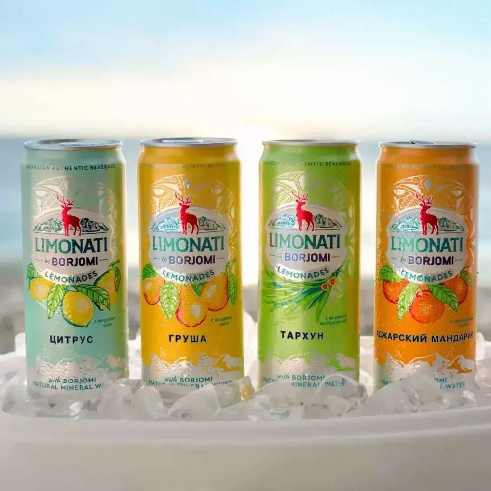 Лимонад Limonati by Borjomi Груша, 0,33 л