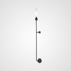 Настенный Светильник Cylinder Wall H115 Black By Imperiumloft