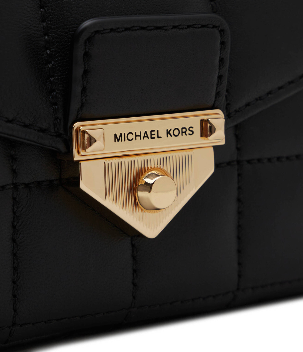 кожаная сумка-мессенджер soho Michael Kors - черный(30H0G1SL1T)