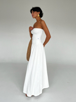 Платье бандо с открытыми плечами