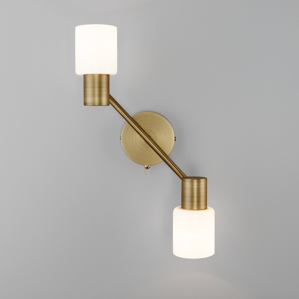 Настенный светильник 20089/2 бронза