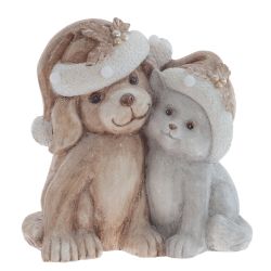 GAEM Фигурка декоративная с подсветкой "Собачки"(3хААА, н/п), L39 W23 H39 см