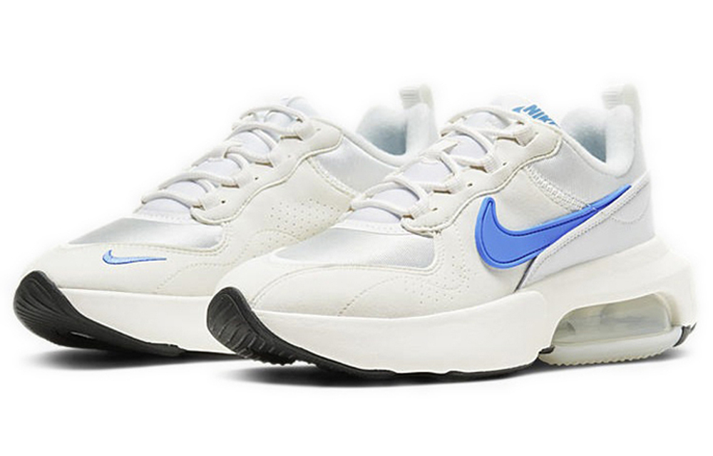 Nike Air Max Verona air cushion shock absorption, non-slip, wear-resistant, low-cut sports casual shoes women's white and blue