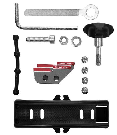 Шнек под шуруповерт, мотобур MOTOSHTORM 130(R), комплектация.