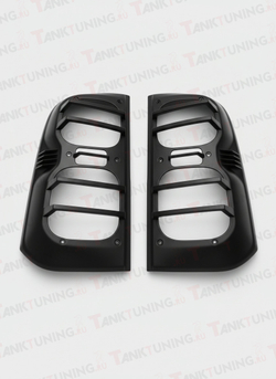 Haval H9 Защита задних фонарей пластик