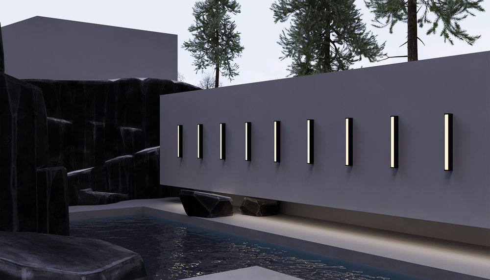 Уличный настенный светильник Outdoor O571WL-L20B3K