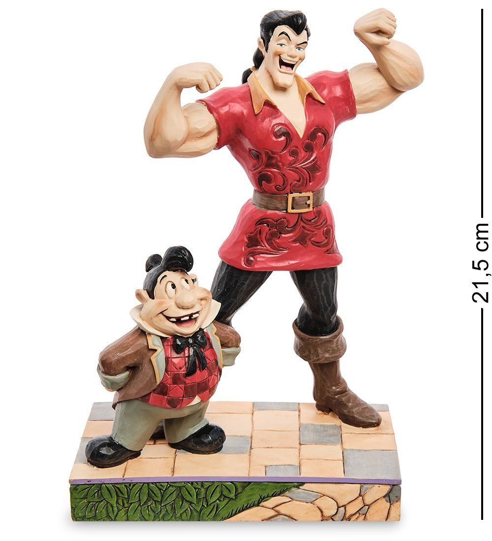 Disney Traditions Disney-6005969 Фигурка «Гастон и Лефу (Красавица и чудовище)»