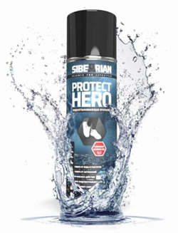 ВОДООТТАЛКИВАЮЩАЯ ПРОПИТКА УНИВЕРСАЛЬНАЯ SIBEARIAN PROTECT HERO 250 МЛ