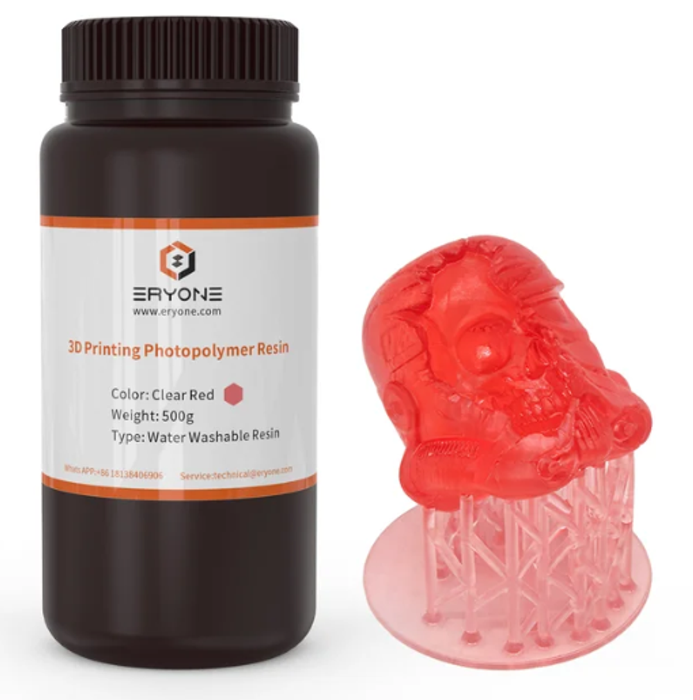 Фотополимерная смола ERYONE Water Washable Resin 500g