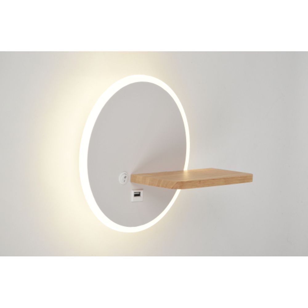 Светильник настенный Rivoli   6154-401 светодиодный LED 22 Вт 4000 К с выключателем