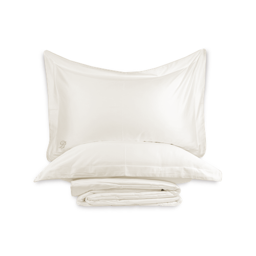 Постельное белье с одеялом из тенселя Blum | White