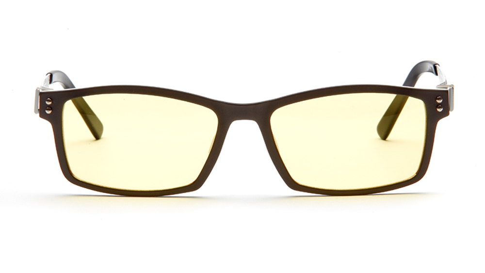 Очки для компьютера AF073 черно-белый (титановые дужки)